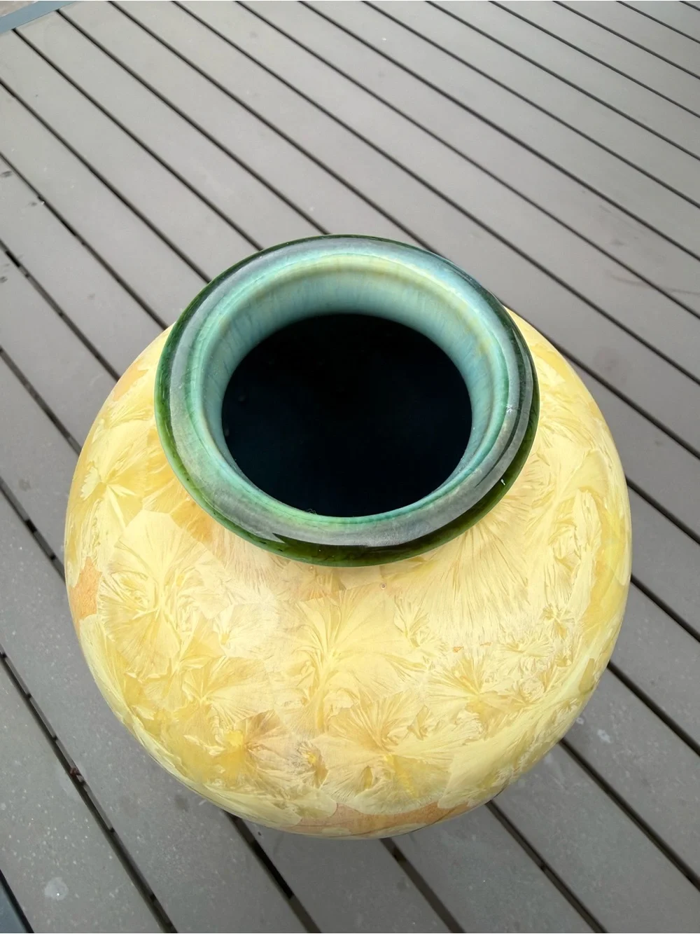 Edgecomb Potters Crystalline Glaze Vase (2004)